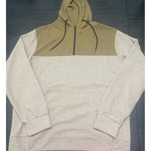 Ocean Current Hoodie Men’s Size Large Brown Tan
